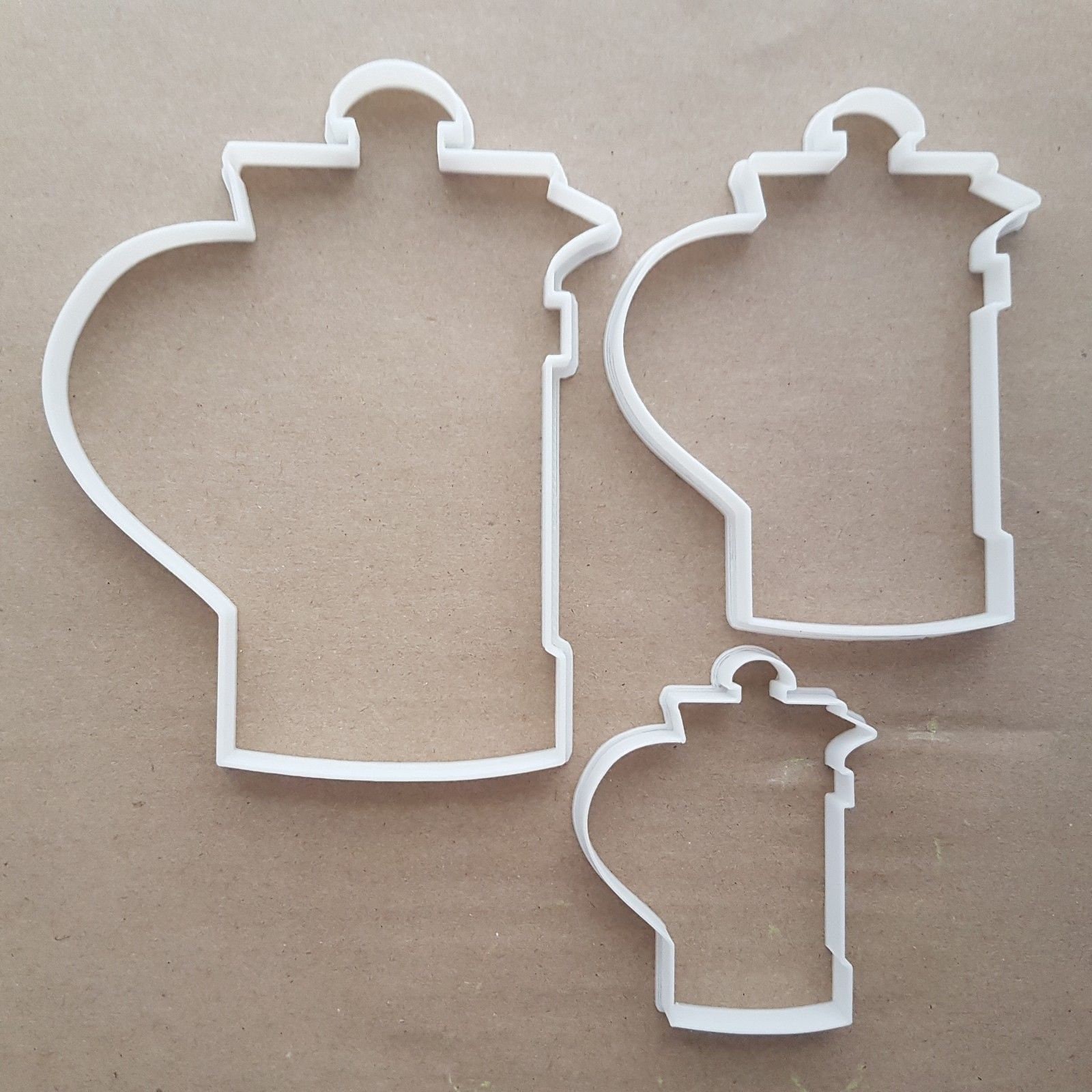Cafetiere Coffee Press Shape Cookie Cutter Dough Biscuit Pastry Fondant Sharp