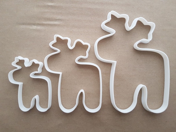Elch Elch Hirsch Rentier Form Keksausstecher Tiere Teig Plätzchen Fondant Scharf Elch Elch Hirsch Rentier Form Keksausstecher Tiere Teig Plätzchen Fondant Scharf