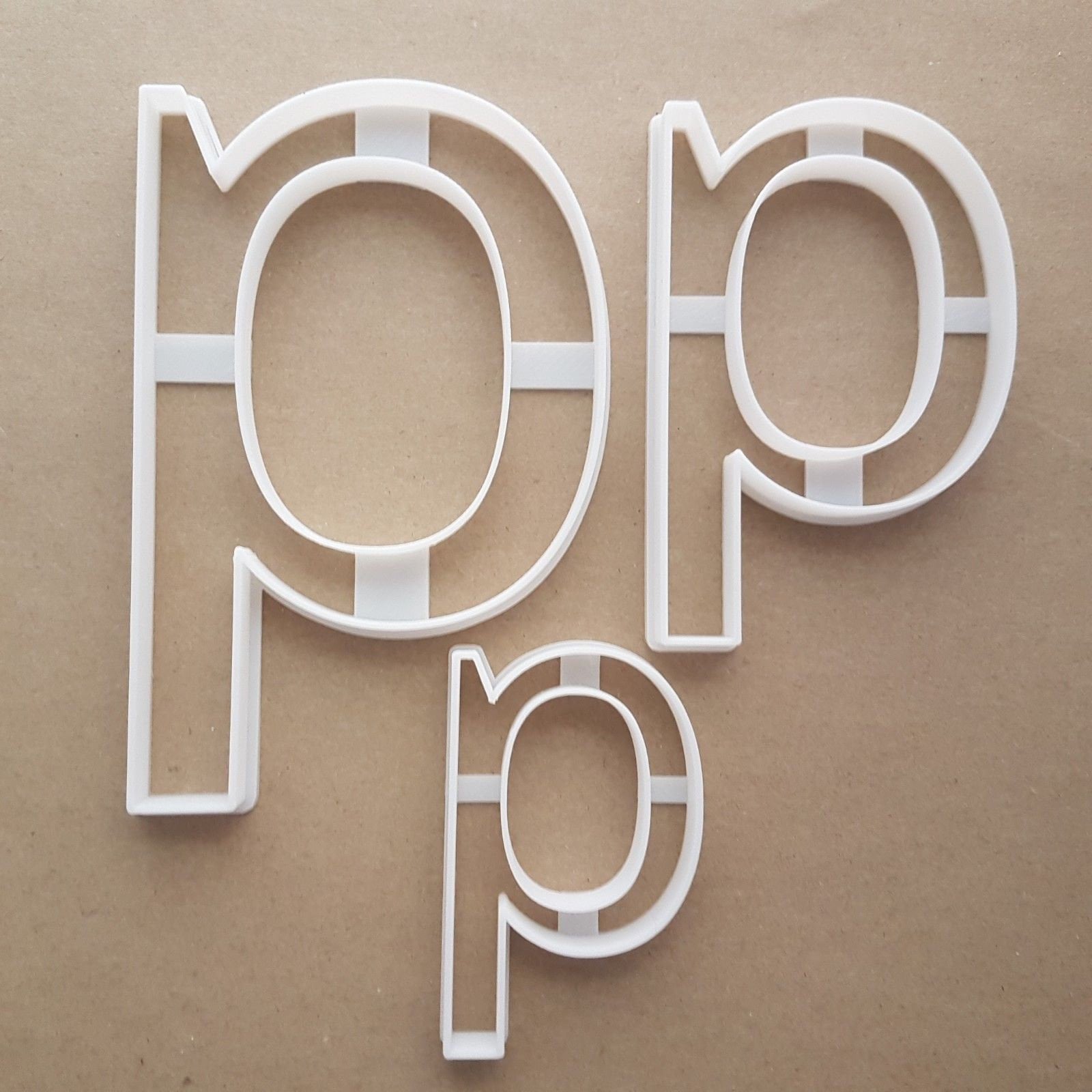 Alphabet Letter Q Lower Shape Cookie Cutter Dough Biscuit Pastry Fondant Sharp