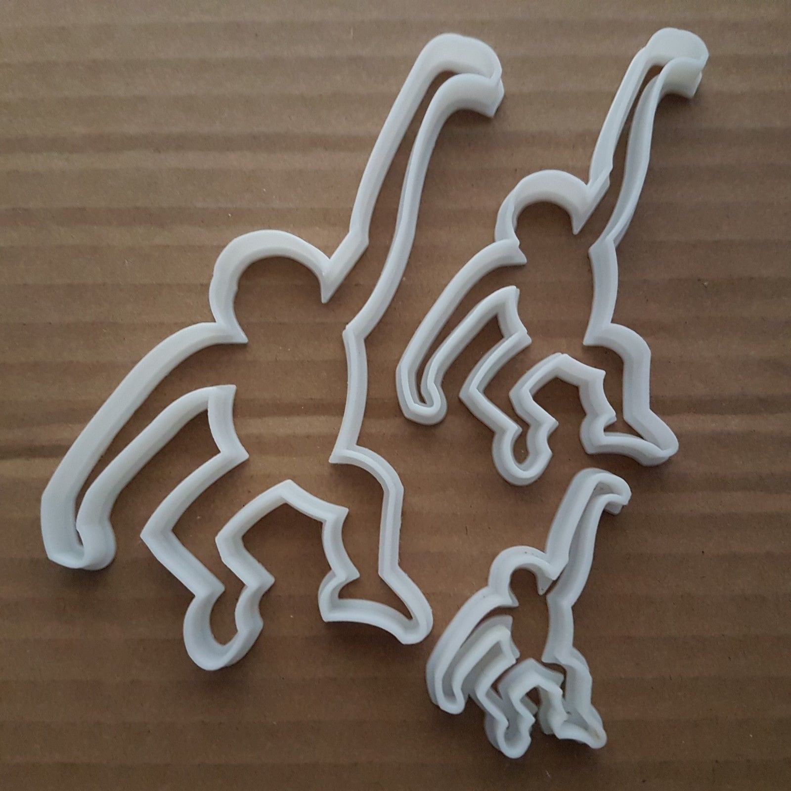 Monkey Chimp Ape Swing Shape Cookie Cutter Dough Biscuit Pastry Fondant Sharp