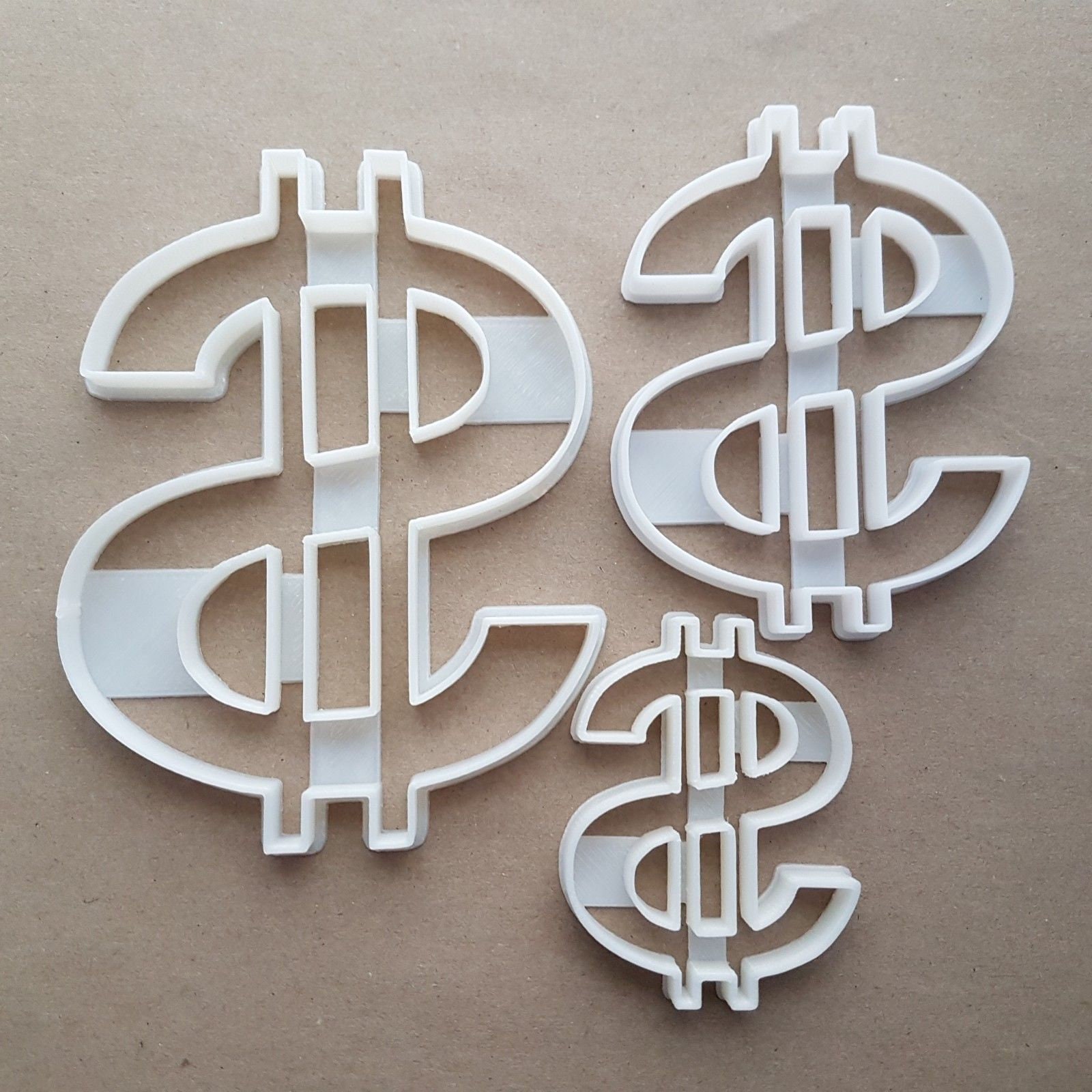 Dollar Currency USA Coin Shape Cookie Cutter Dough Biscuit Pastry Fondant Sharp