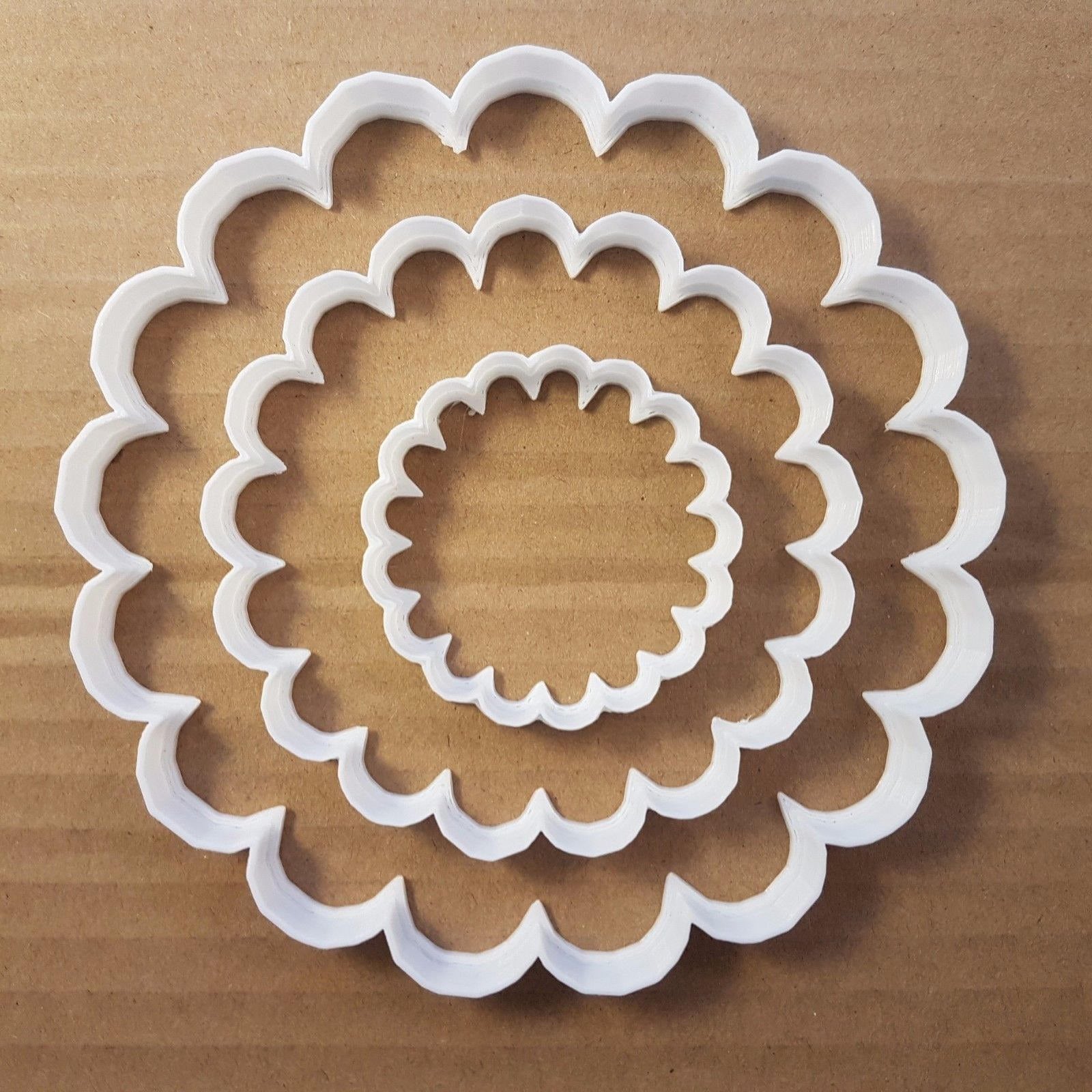 Shell Beach Circle Sea Shape Cookie Cutter Dough Biscuit Pastry Fondant Sharp