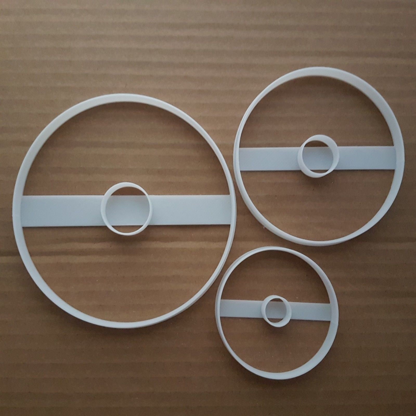 Doughnut Donut Sweet Food Shape Cookie Cutter Dough Biscuit Pastry Fondant Sharp