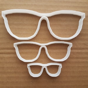 Glasses Shades Goggles Specs Shape Cookie Cutter Dough Biscuit Pastry Stencil Sharp Spectacles Sunglasses Sun Frames Summer Reading