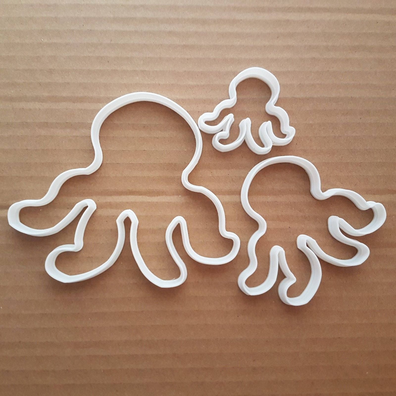 Octopus Sea Creature Fish Cookie Cutter Dough Biscuit Pastry Stencil Animal