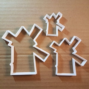 Windmill Tower Wind Mill Sail Shape Cookie Cutter Dough Biscuit Pastry Fondant Sharp Stencil Dutch Energy Building
