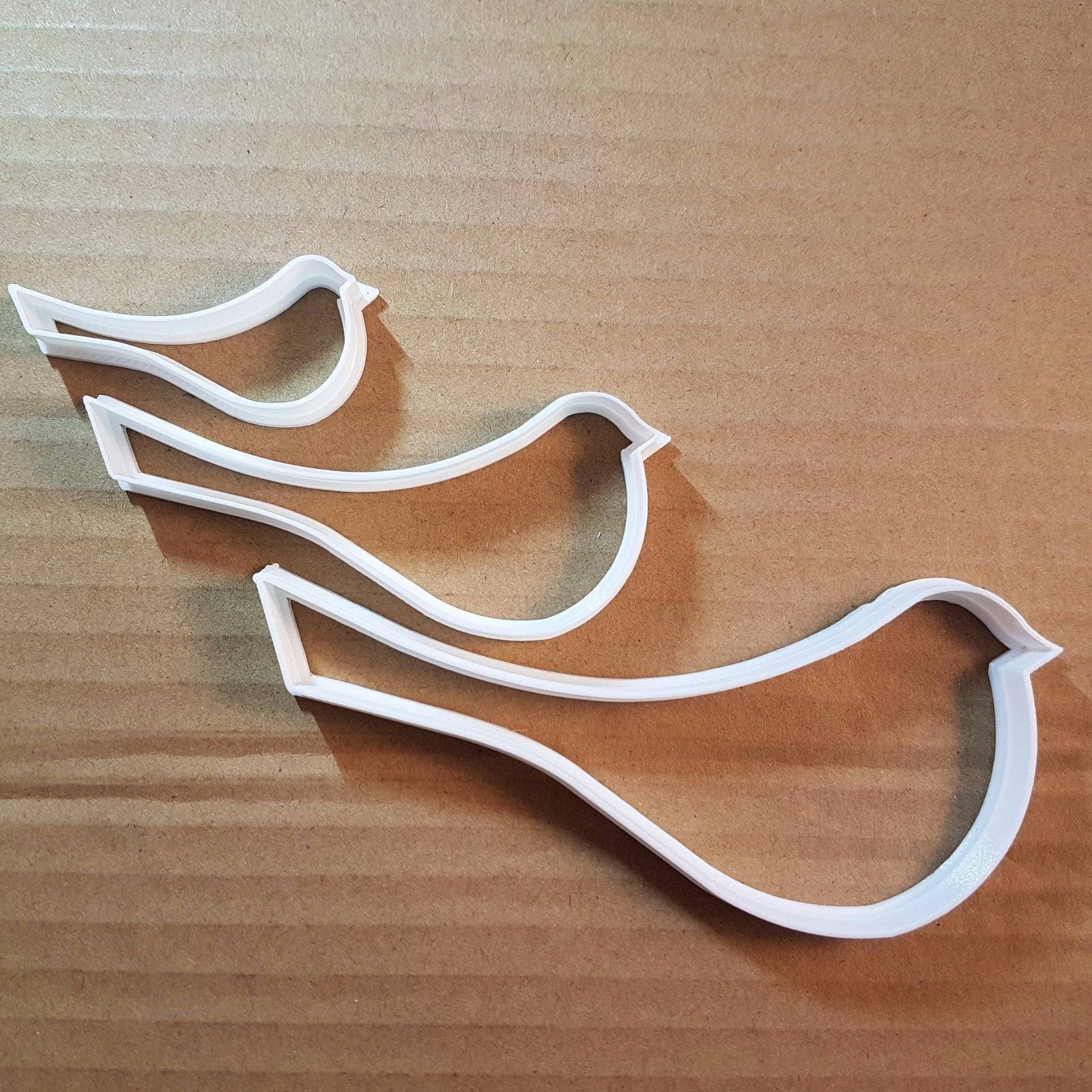 Bird Swallow Chaffinch Shape Cookie Cutter Animal Biscuit Pastry Fondant Sharp