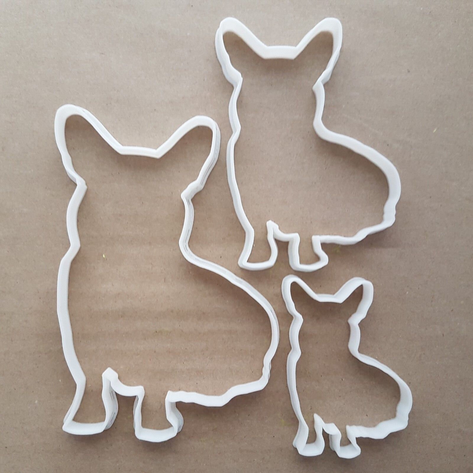 Dog Corgi Royal Pet Shape Cookie Cutter Dough Biscuit Pastry Fondant Sharp