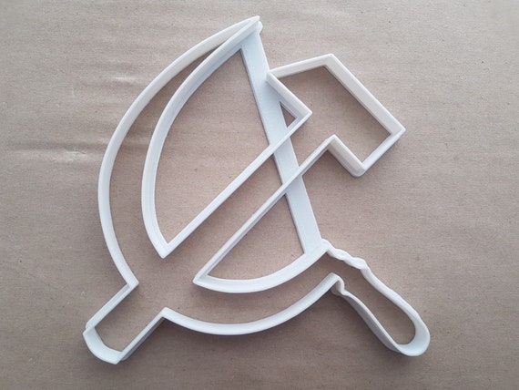 Sowjetische Union Hammer Sichel Form Keksausstecher Teig Plätzchen Fondant Sharp
