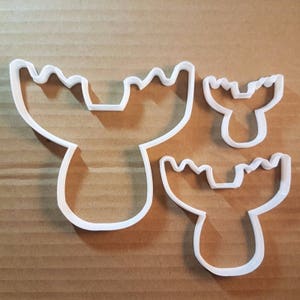 Elch Elch Hirsch Hirsch Form Cookie Cutter Tier Teig Schablone Säugetier Gebäck Fondant scharf