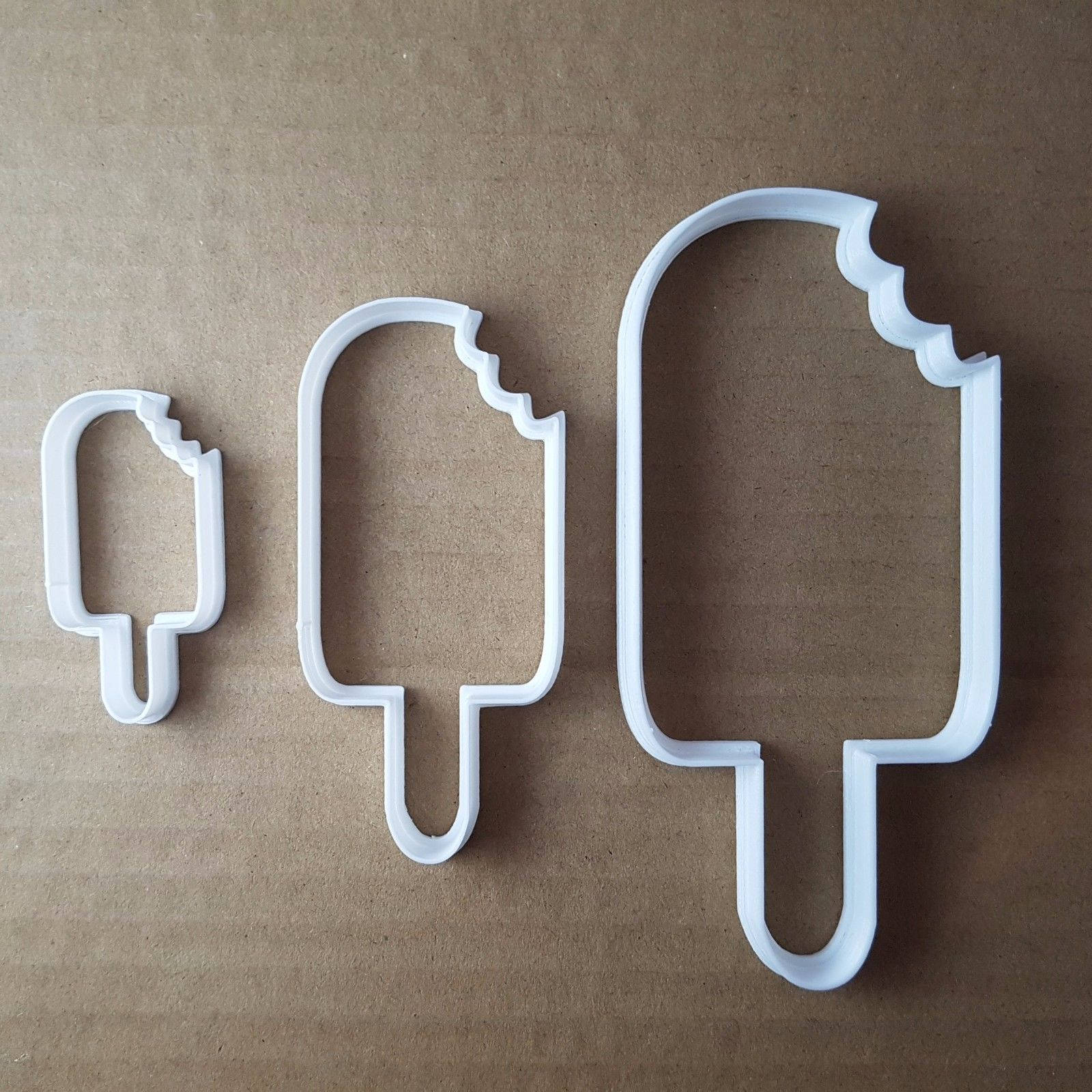 Ice Cream Lolly Pop Popsicle Shape Cookie Cutter Dough Biscuit Pastry Fondant