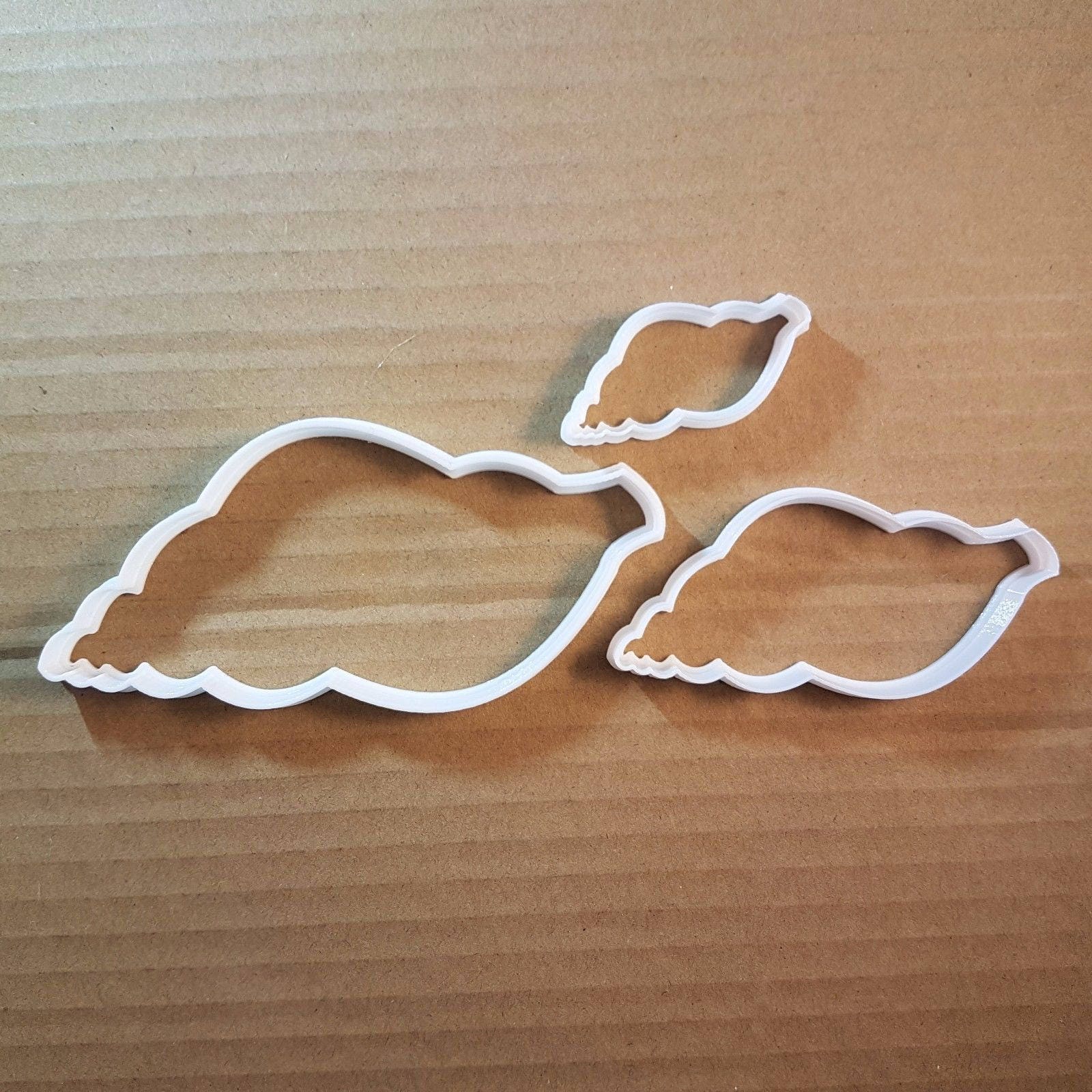 Shell Ocean Creature Shape Cookie Cutter Dough Biscuit Pastry Fondant Sharp