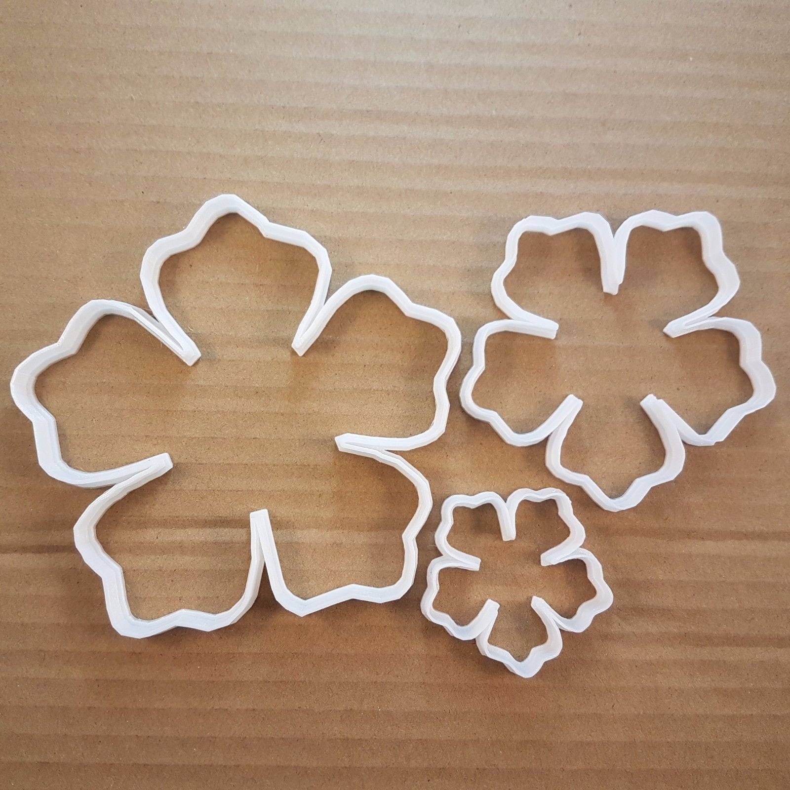 Flower Petal Plant Garden Shape Cookie Cutter Dough Biscuit Pastry Fondant Sharp