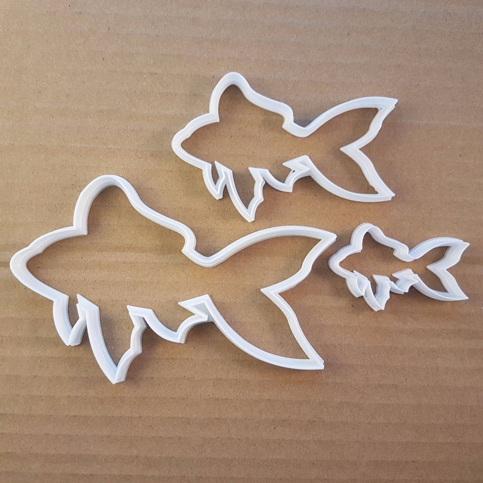 Gold Fish Tank Pet Shape Cookie Cutter Dough Biscuit Pastry Fondant Sharp