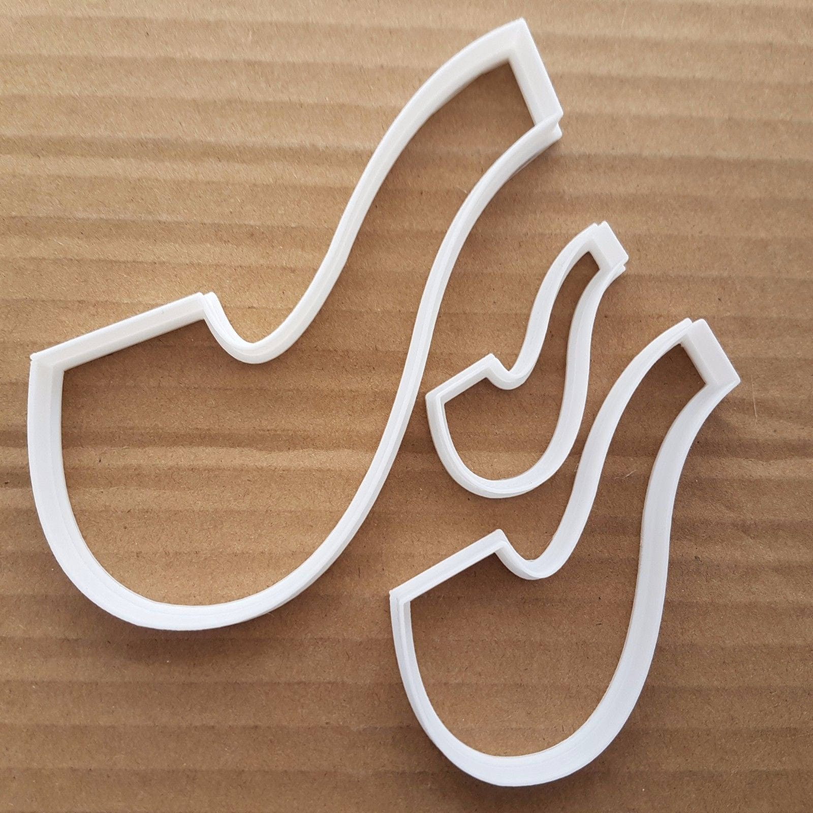 Pipe Smoke Bowl Tobacco Shape Cookie Cutter Dough Biscuit Pastry Fondant Sharp