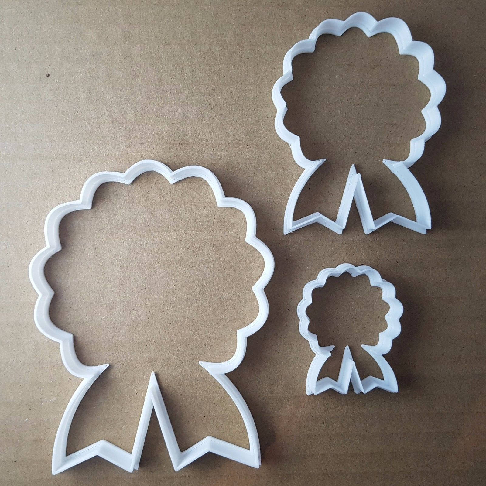 Rosette Decoration Rose Shape Cookie Cutter Dough Biscuit Pastry Fondant Sharp