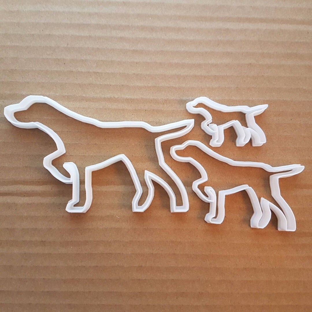 Dog Labrador Shooter Shape Cookie Cutter Dough Biscuit Pastry Fondant ...