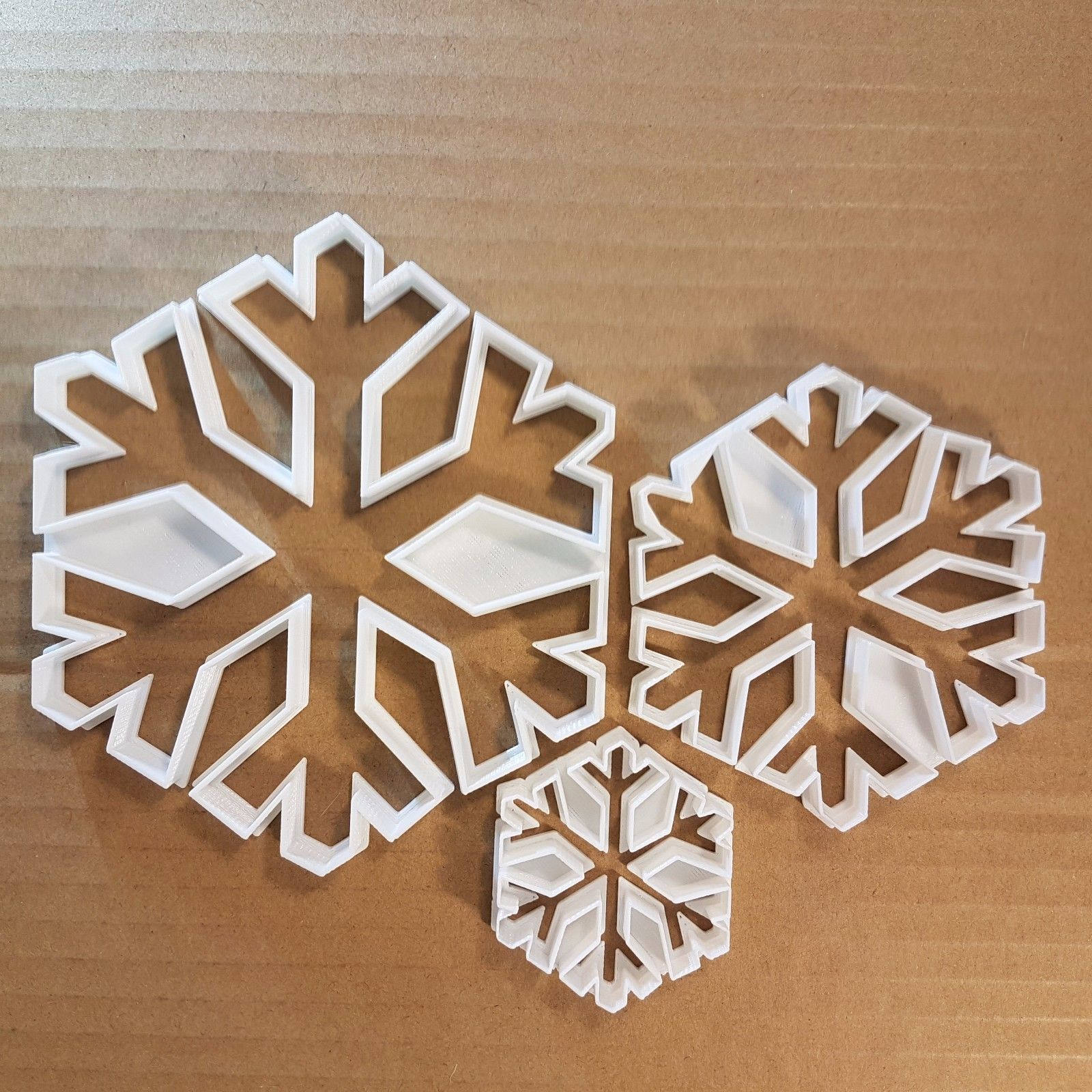 Flocon de Neige Noël Forme Coupe Biscuit Pâte Biscuit Pâtisserie Fondant Sharp - Imagen 5 de 5