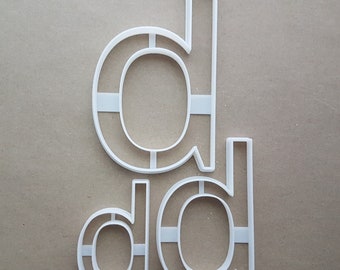 Alphabet Letter B Lower Shape Cookie Cutter Dough Biscuit Pastry Fondant Sharp Stencil Writing Case
