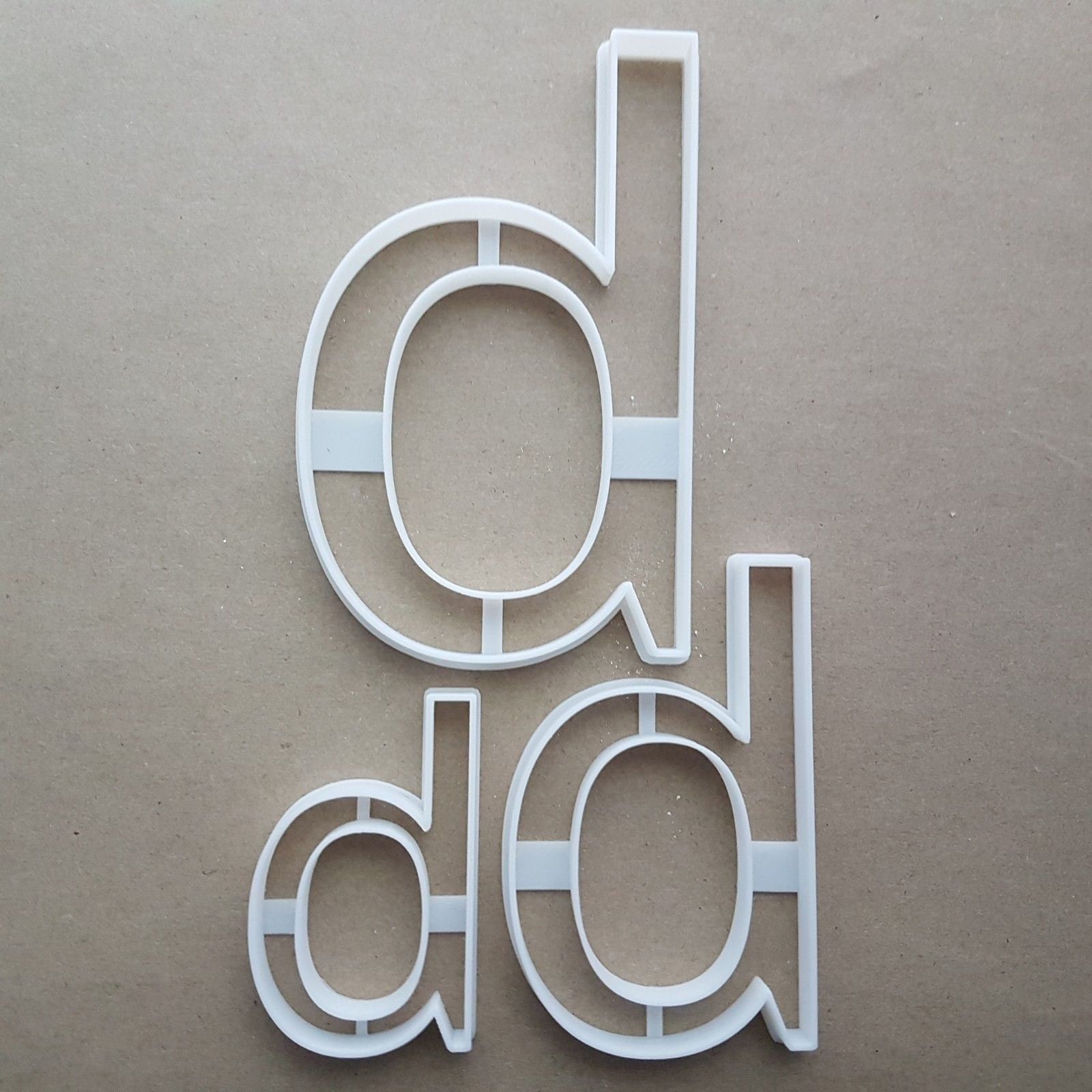 Alphabet Letter B Lower Shape Cookie Cutter Dough Biscuit Pastry Fondant Sharp