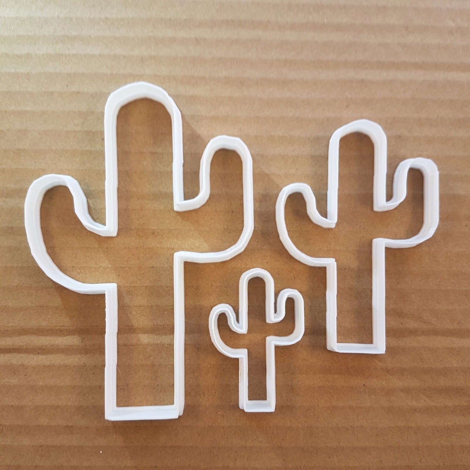 Cortador de galletas de cactus planta del desierto masa pastelería galleta forma de cactus plantilla afilada - Imagen 5 de 5
