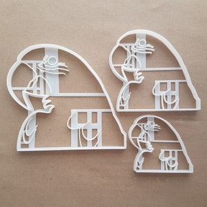 Parrot Bird Animal Pet Shape Cookie Cutter Dough Biscuit Pastry Fondant Sharp Stencil Tropical Paradise
