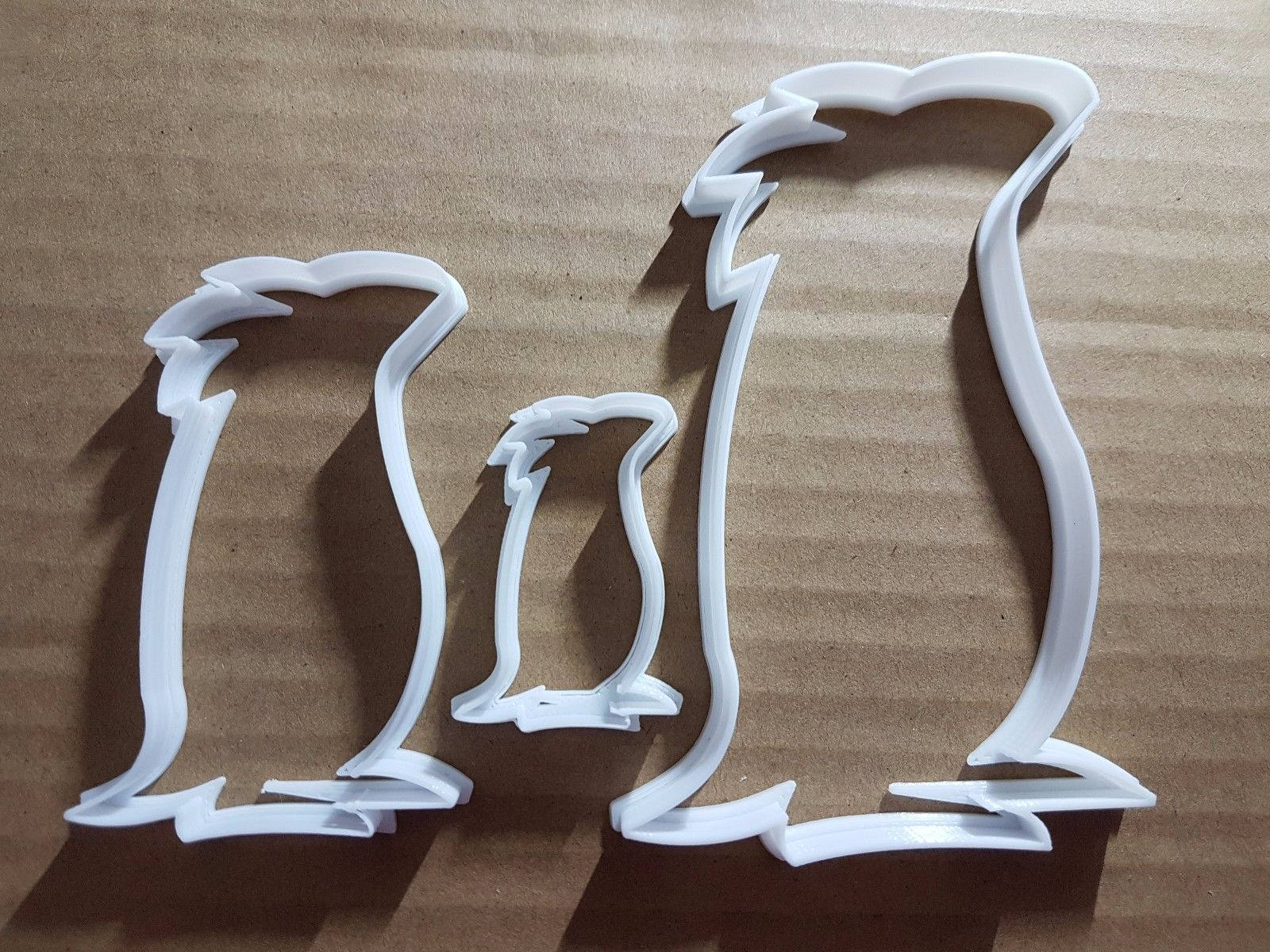 Penguin King Royal Bird Shape Cookie Cutter Animal Biscuit Pastry Fondant Sharp