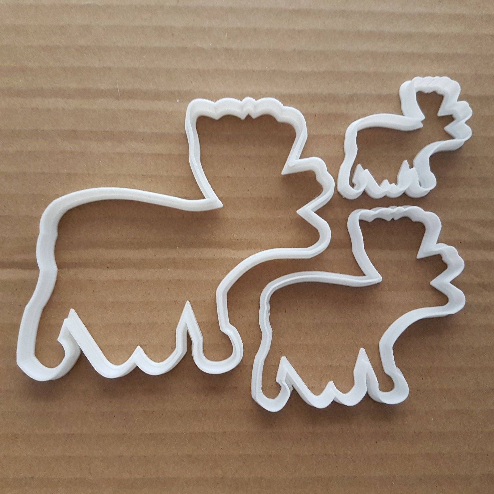 Deer Moose Antlers Bull Shape Cookie Cutter Dough Biscuit Pastry Fondant Sharp