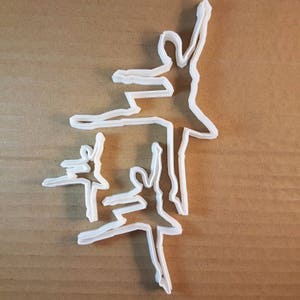 Ballerina Tanz Theater Form Cookie Cutter Teig Keks Gebäck Fondant scharfe Schablone Ballett Tänzer