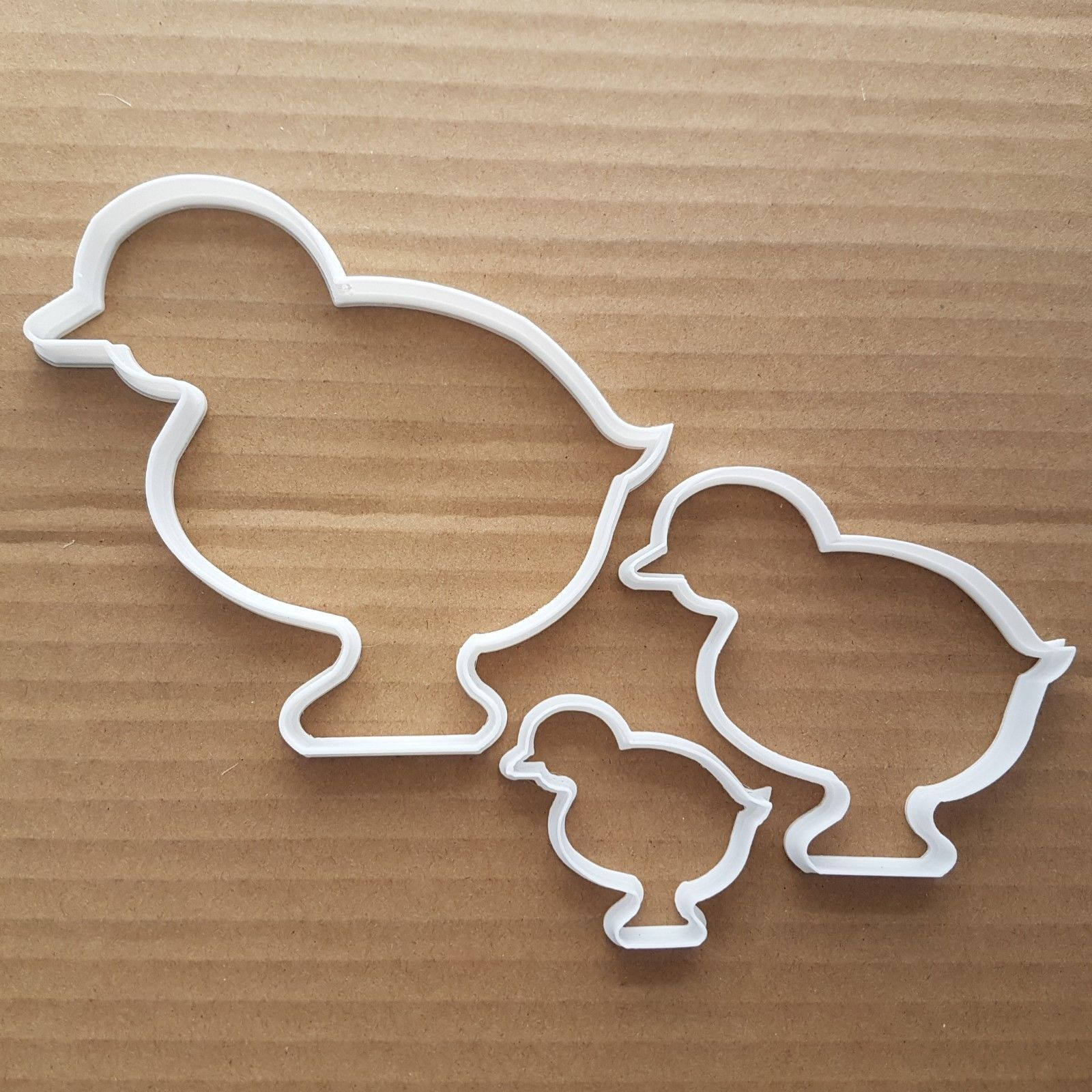 Chick Duckling Bird Farm Shape Cookie Cutter Dough Biscuit Pastry Fondant Sharp