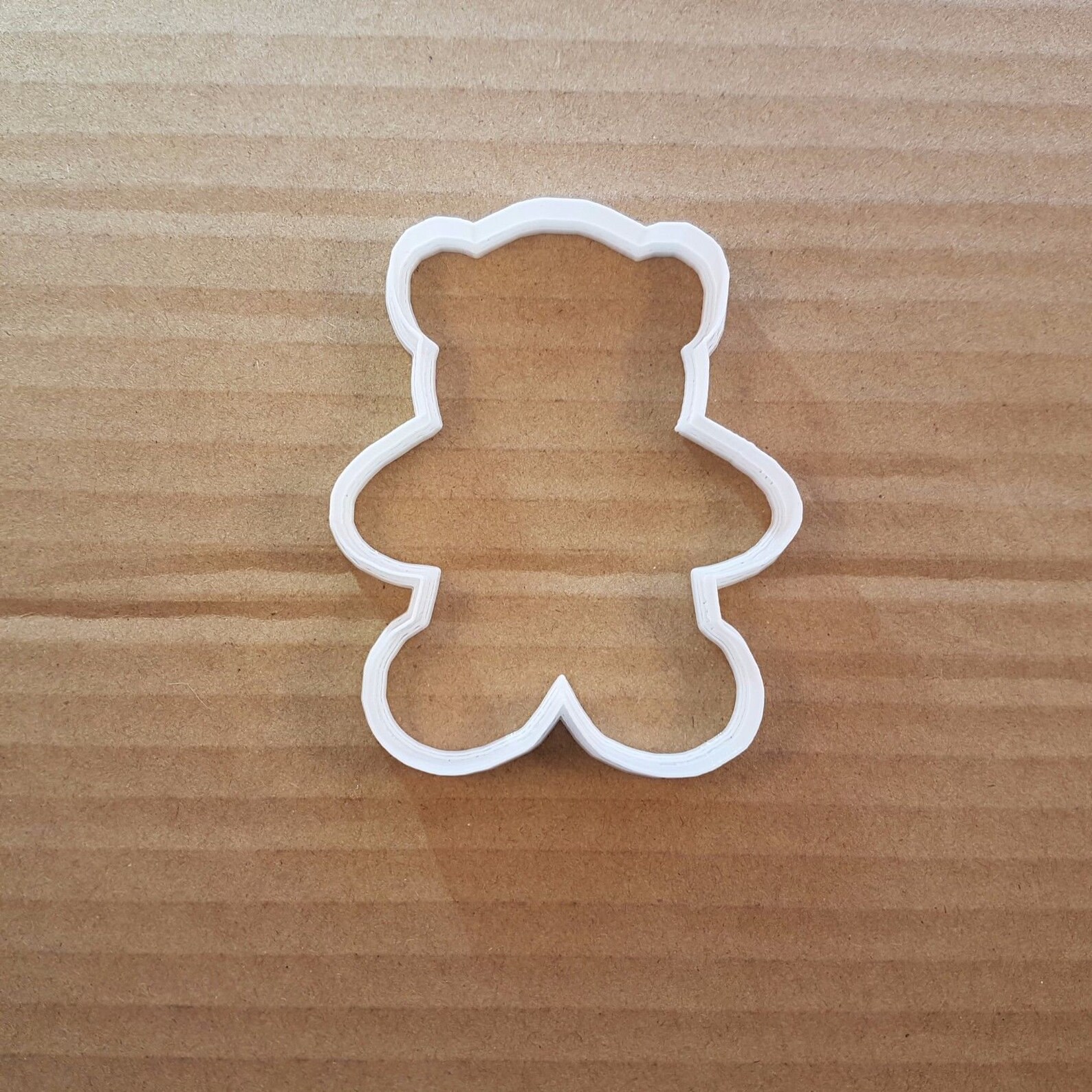 Teddy Bear Shape Cookie Cutter Dough Biscuit Pastry Sharp Etsy