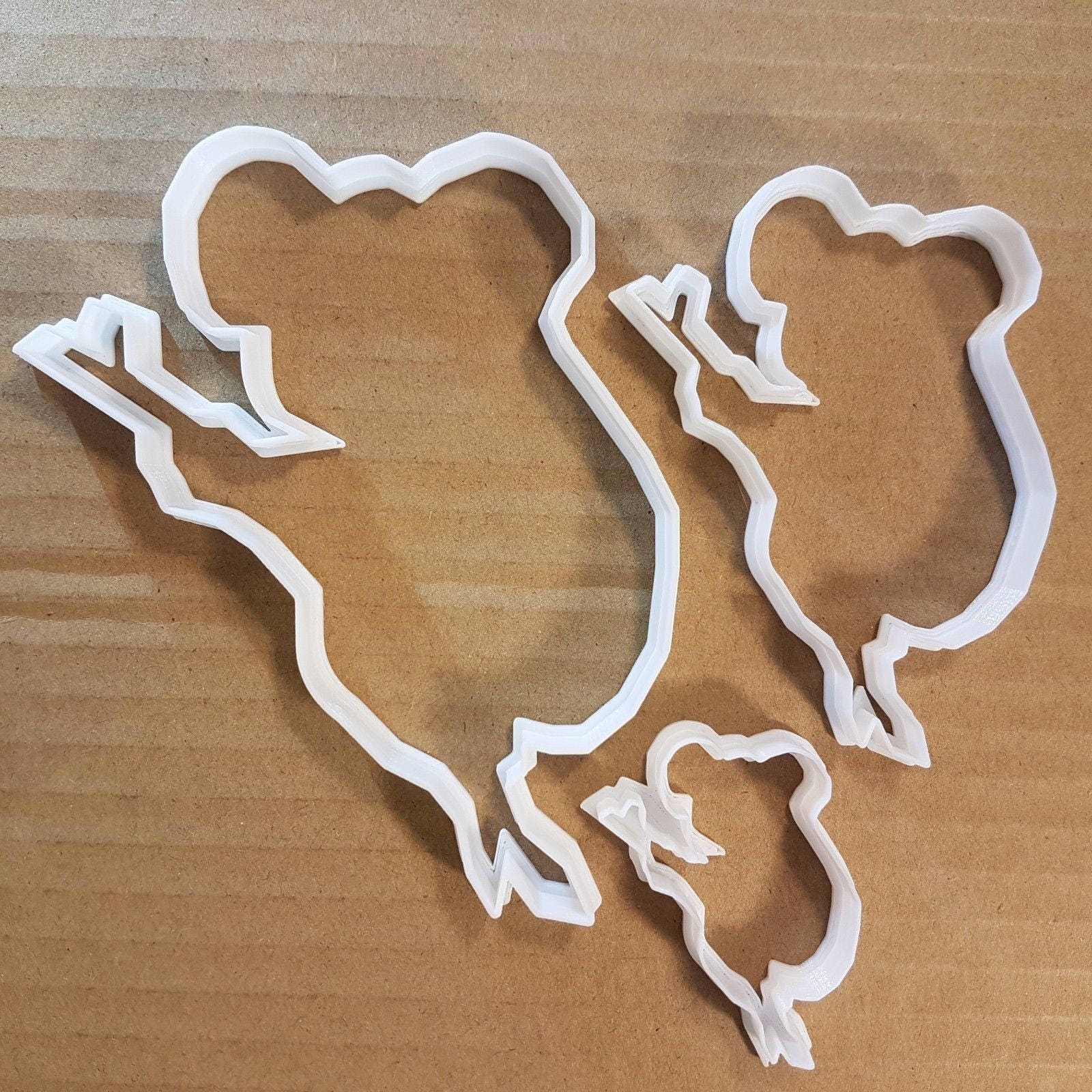 Koala Bear Tree Climbing Shape Cookie Cutter Animal Biscuit Pastry Fondant Sharp