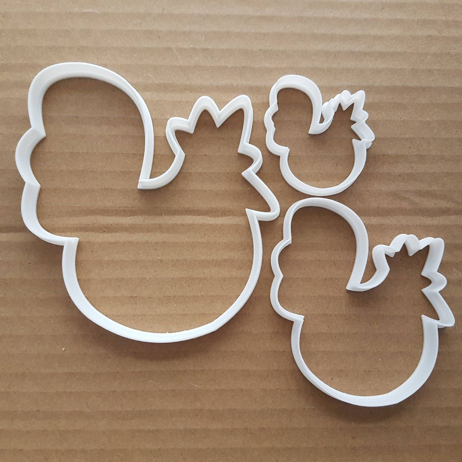 Chicken Hen Poultry Chick Farm Shape Cookie Cutter Animal Biscuit Pastry Stencil
