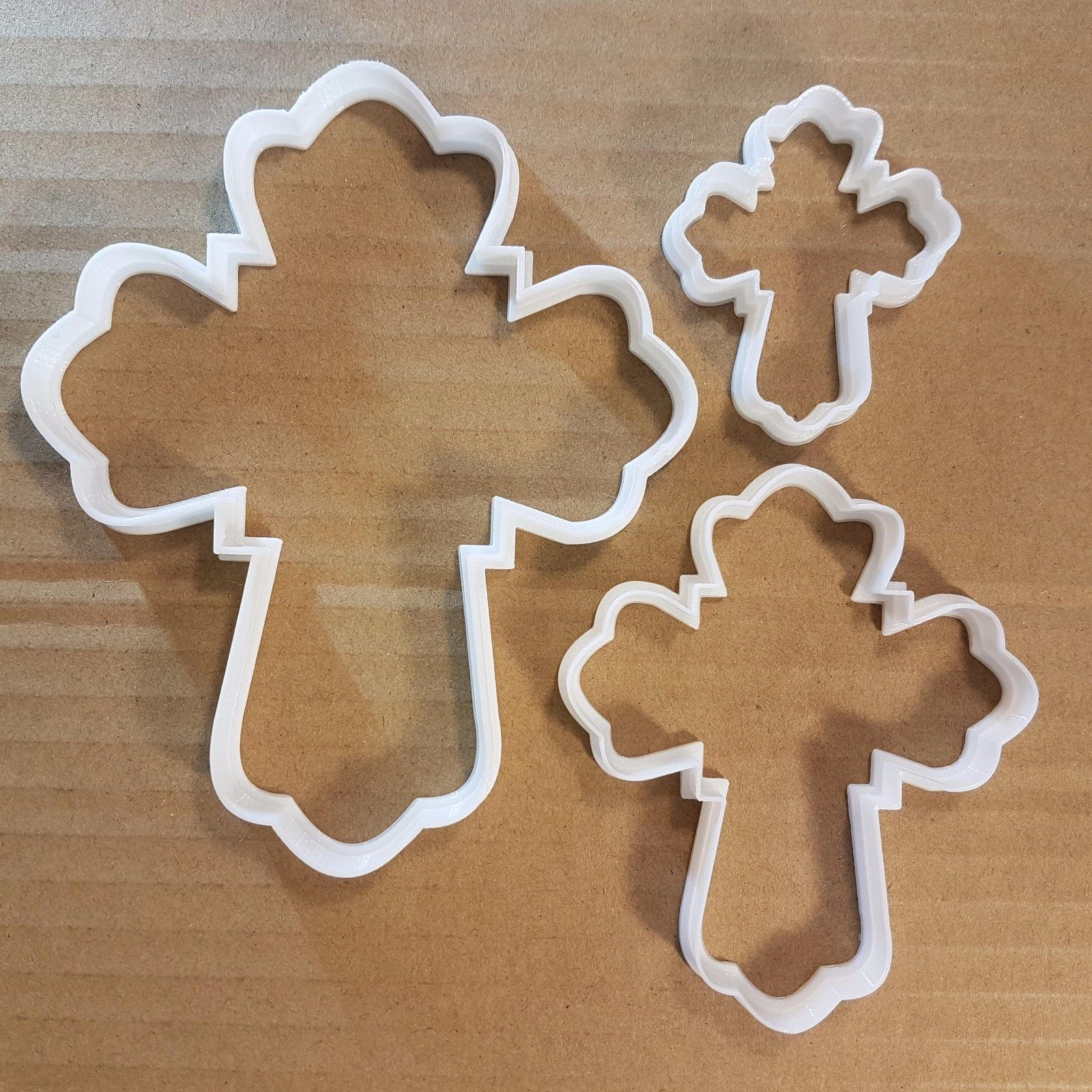 Cross Symbol Xmas Christmas Shape Cookie Cutter Biscuit Pastry Fondant Sharp