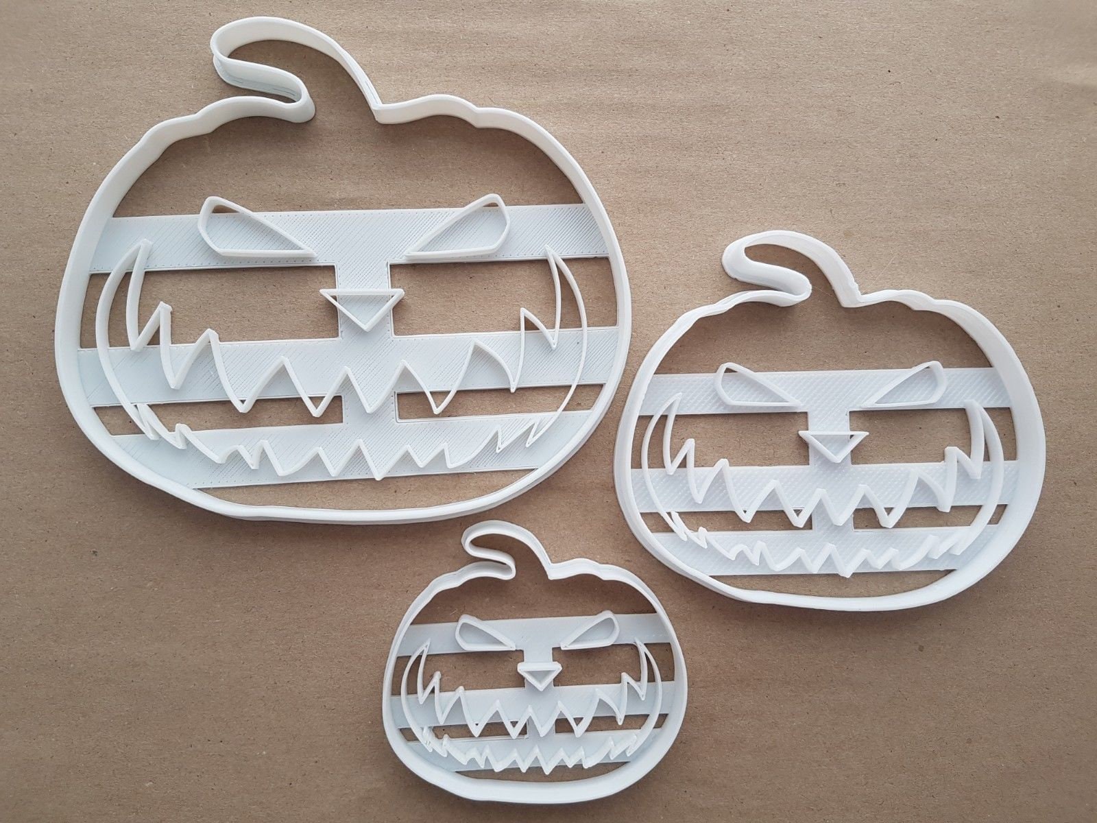 Pumpkin Jack-O-Lantern Shape Cookie Cutter Dough Biscuit Pastry Fondant Sharp