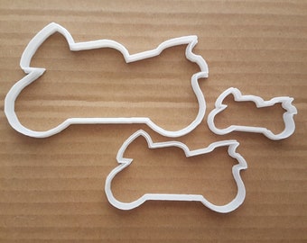 Motorbike Shape Cookie Cutter Dough Biscuit Pastry Motorcycle Vehicle Motor Bike Stencil Sharp Fondant Rally