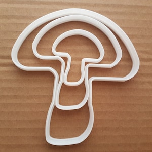 Mushroom Toadstool Cookie Cutter Biscuit Magic Dough Pastry Toad Stool Fungus Plant Sharp Stencil Fondant Fungi Garden