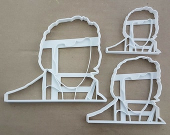 Elvis Presley King rock musique forme cookie cutter pâte biscuit fondant timbre pochoir Sharp célèbre visage célébrité musique