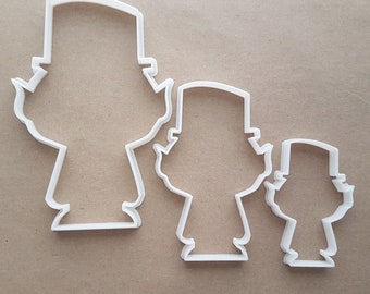 Leprechaun Irish Folklore Shape Cookie Cutter Dough Biscuit Pastry Fondant Sharp Stencil Lucky Ireland Gnome Mythical St. Patrick's Day