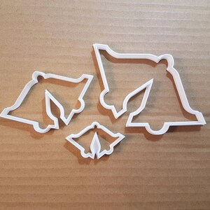 Bells Chime Xmas School Shape Cookie Cutter Dough Biscuit Pastry Fondant Sharp Stencil Christmas Bell Holy