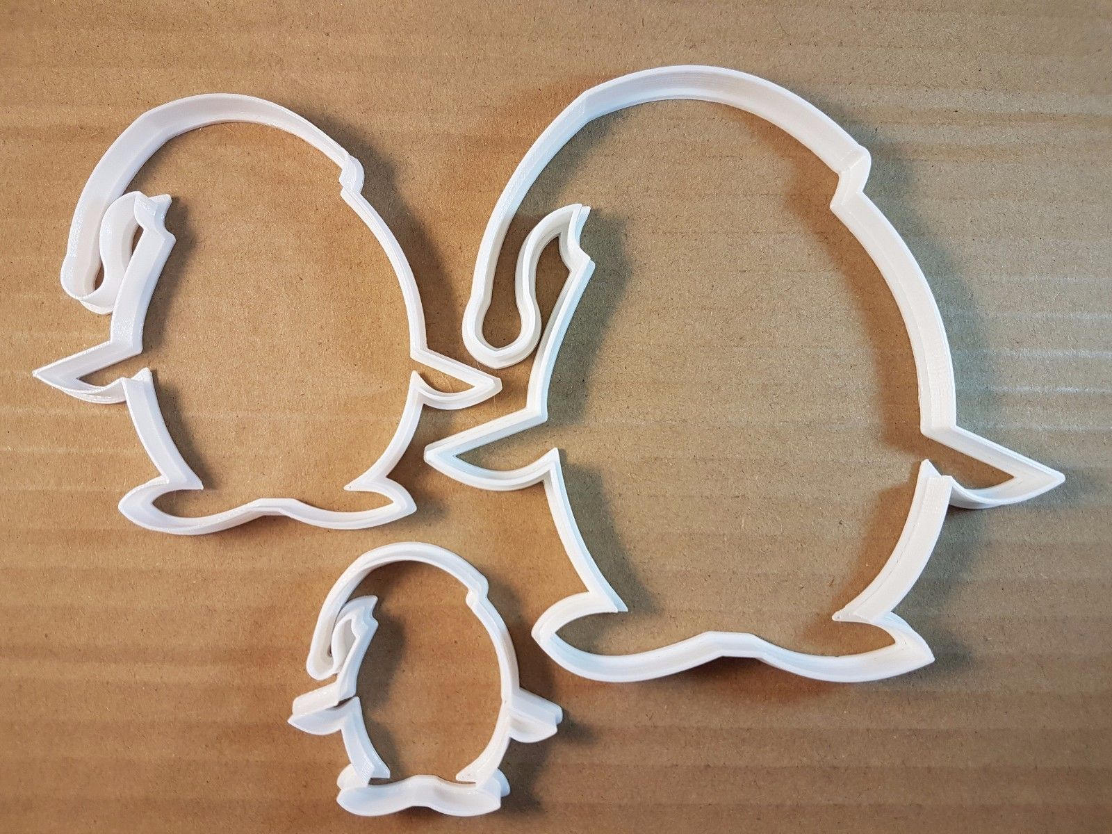 Penguin Santa Hat Xmas Shape Cookie Cutter Animal Biscuit Pastry Fondant Sharp