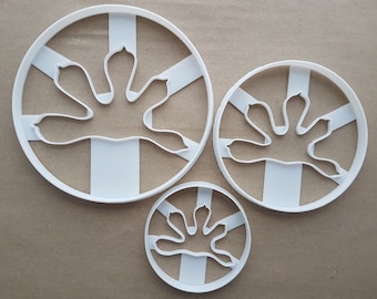 Gecko Fuß Druck Eidechse Form Cookie Cutter Teig Keks Gebäck Fondant scharfe Pfote Schablone Tier Reptil