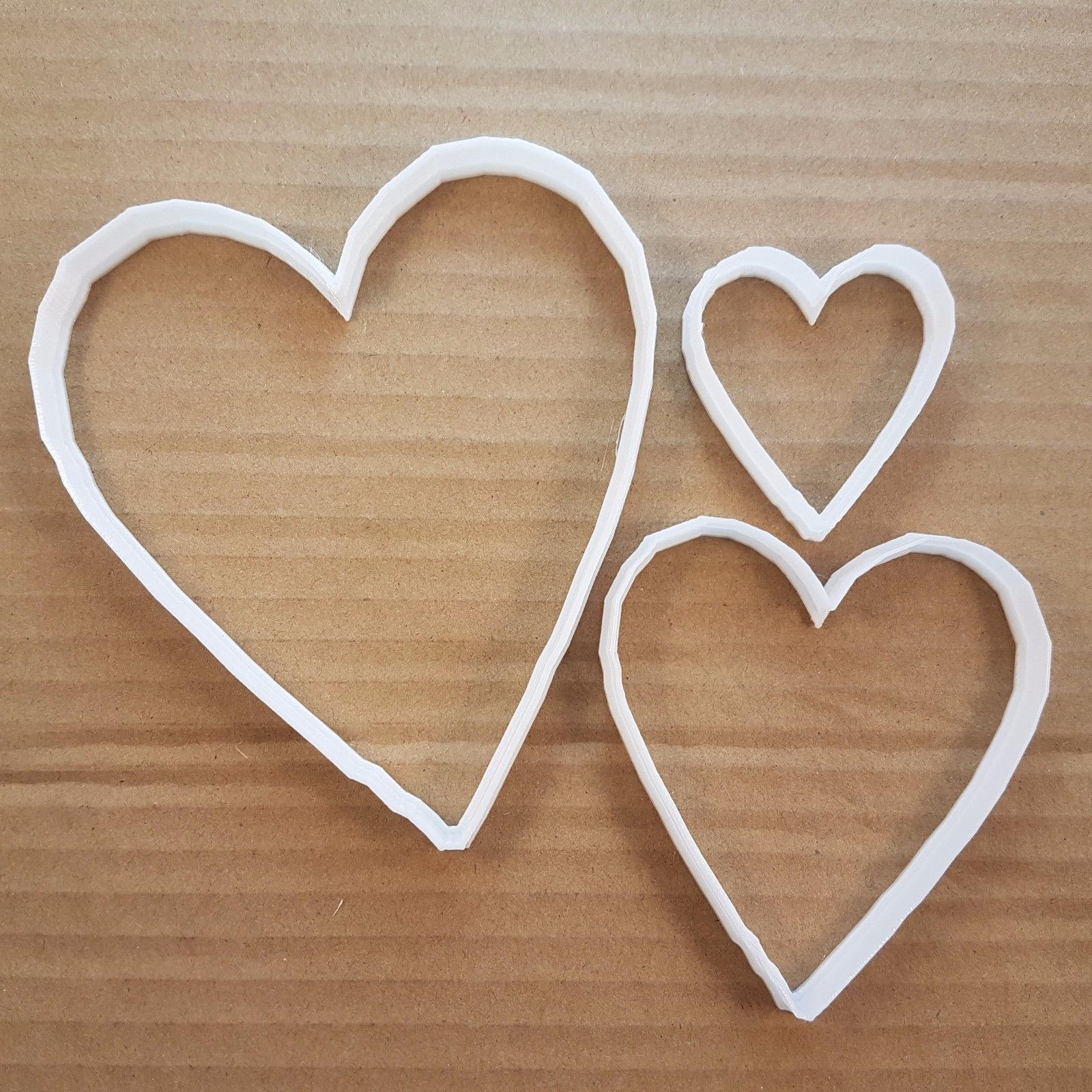 Card Hand Heart Poker Shape Cookie Cutter Dough Biscuit Pastry Fondant Sharp