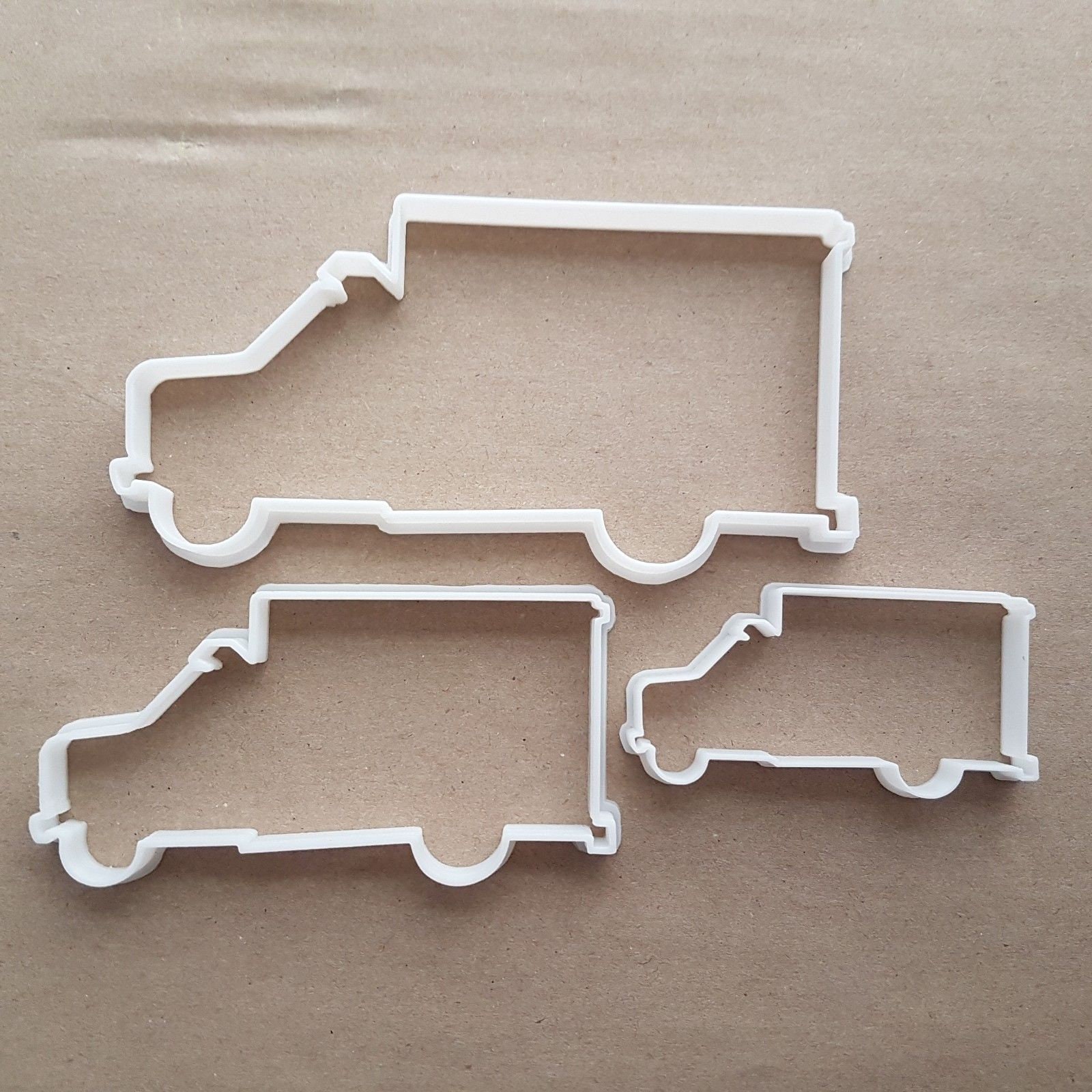 Ambulance Emergency Van Shape Cookie Cutter Dough Biscuit Pastry Fondant Sharp
