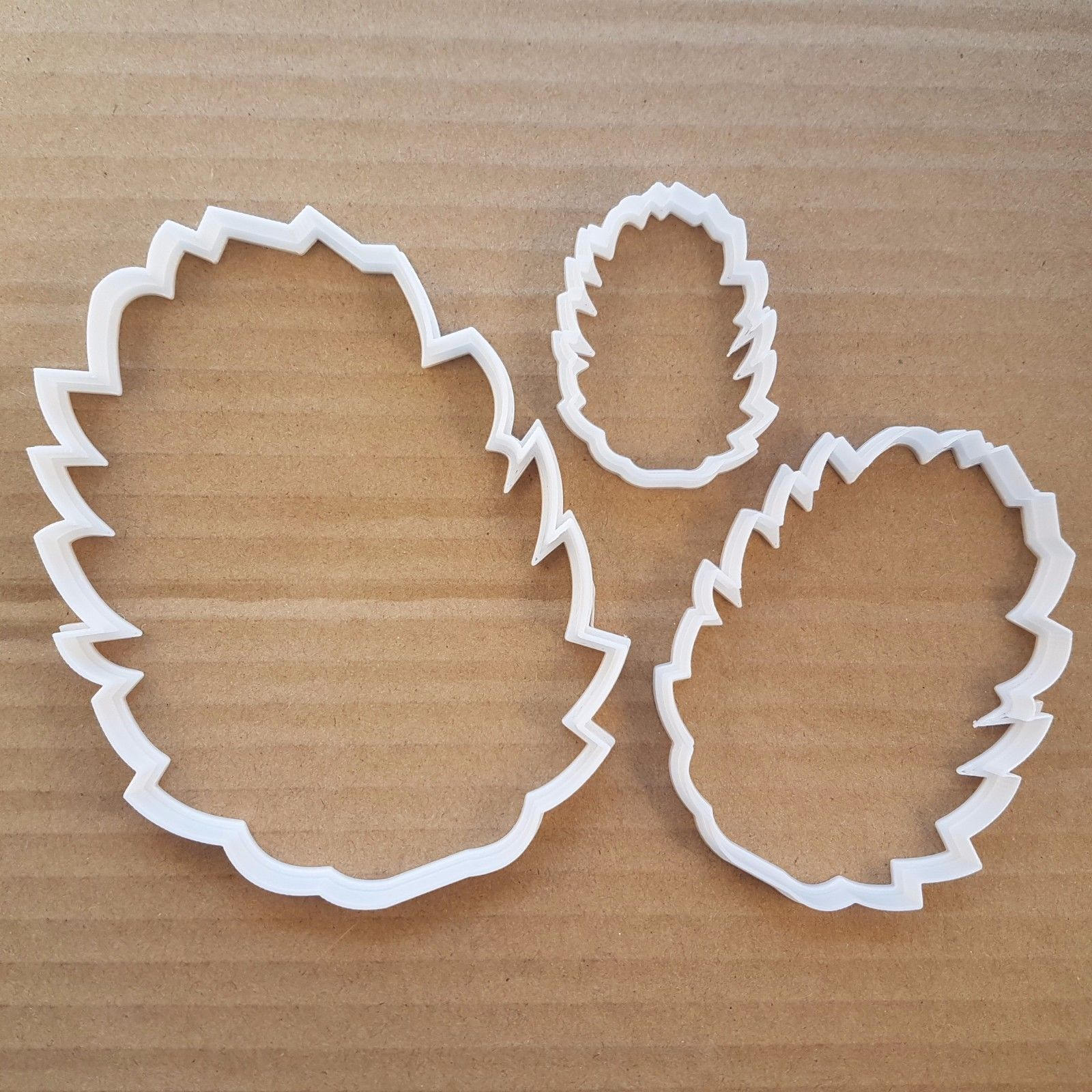 Pine Cone Seed Pollen Shape Cookie Cutter Dough Biscuit Pastry Fondant Sharp