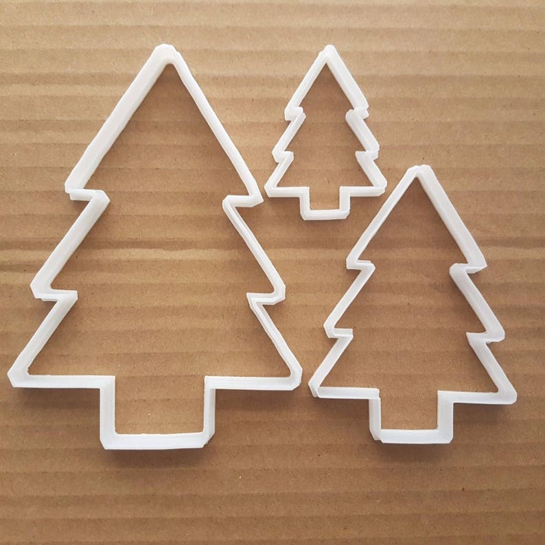 Christmas Tree Decorate Shape Cookie Cutter Dough Biscuit | Etsy