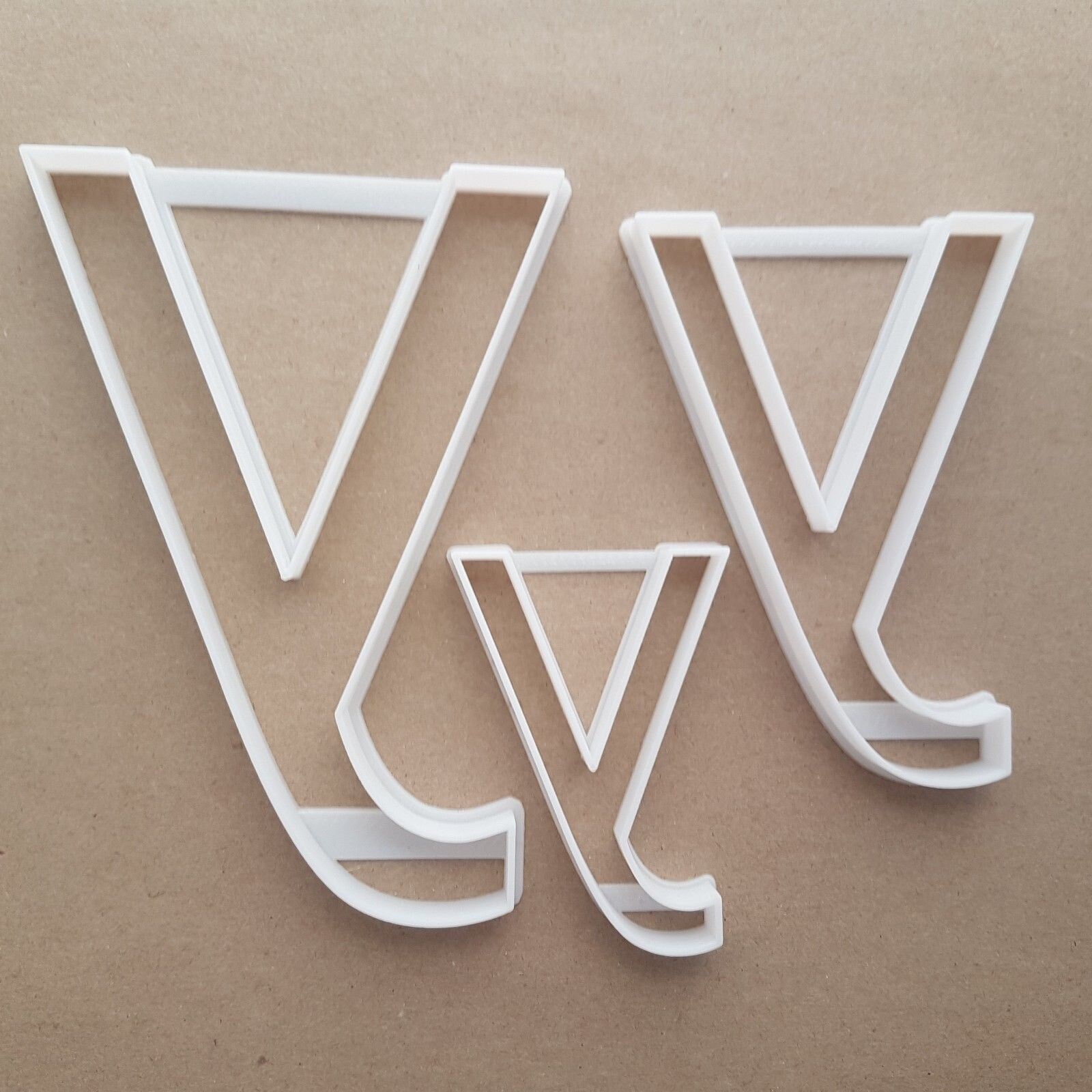 Alphabet Letter Y Lower Shape Cookie Cutter Dough Biscuit Pastry Fondant Sharp