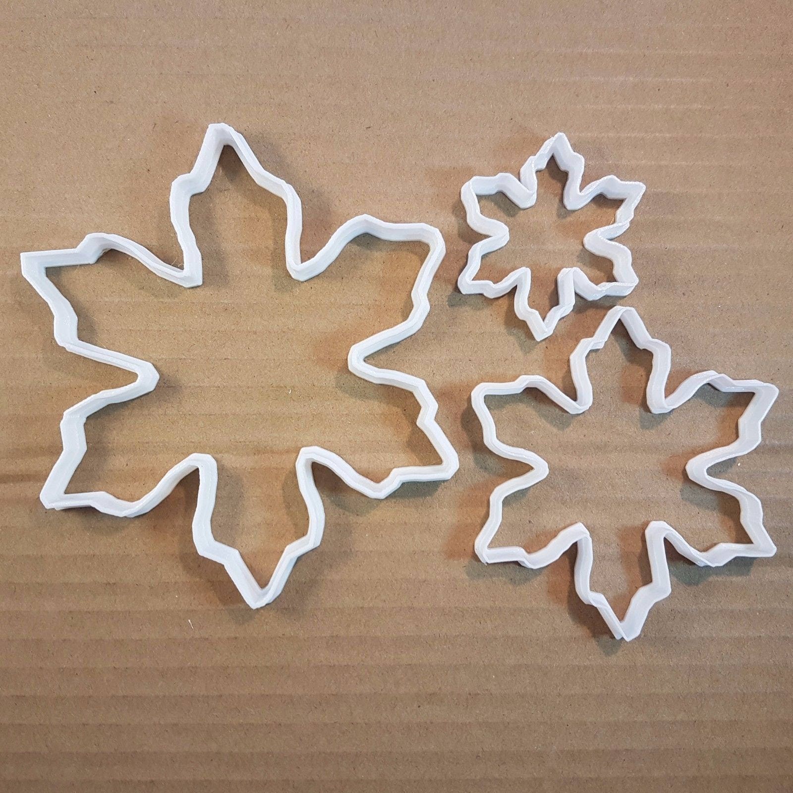 Snowflake Cookie Cutter Sharp Dough Winter Biscuit Pastry Xmas Christmas Weather