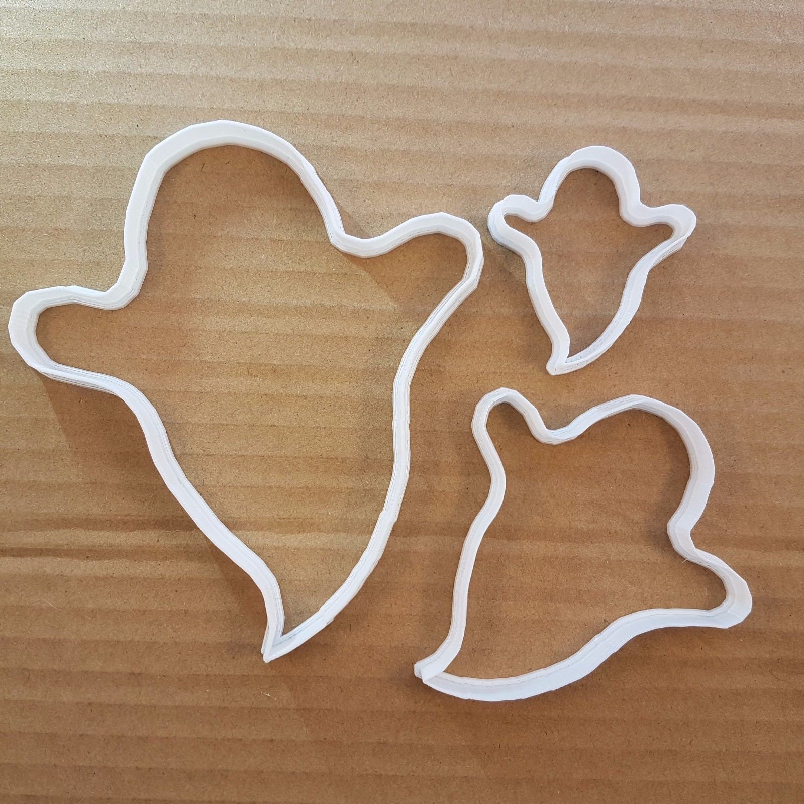 Ghost Scary Halloween Shape Cookie Cutter Dough Biscuit Pastry Stencil Sharp