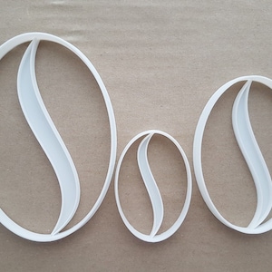 Coffee Bean Drink Shape Cookie Cutter Dough Biscuit Pastry Fondant Sharp Stencil Hot Pod